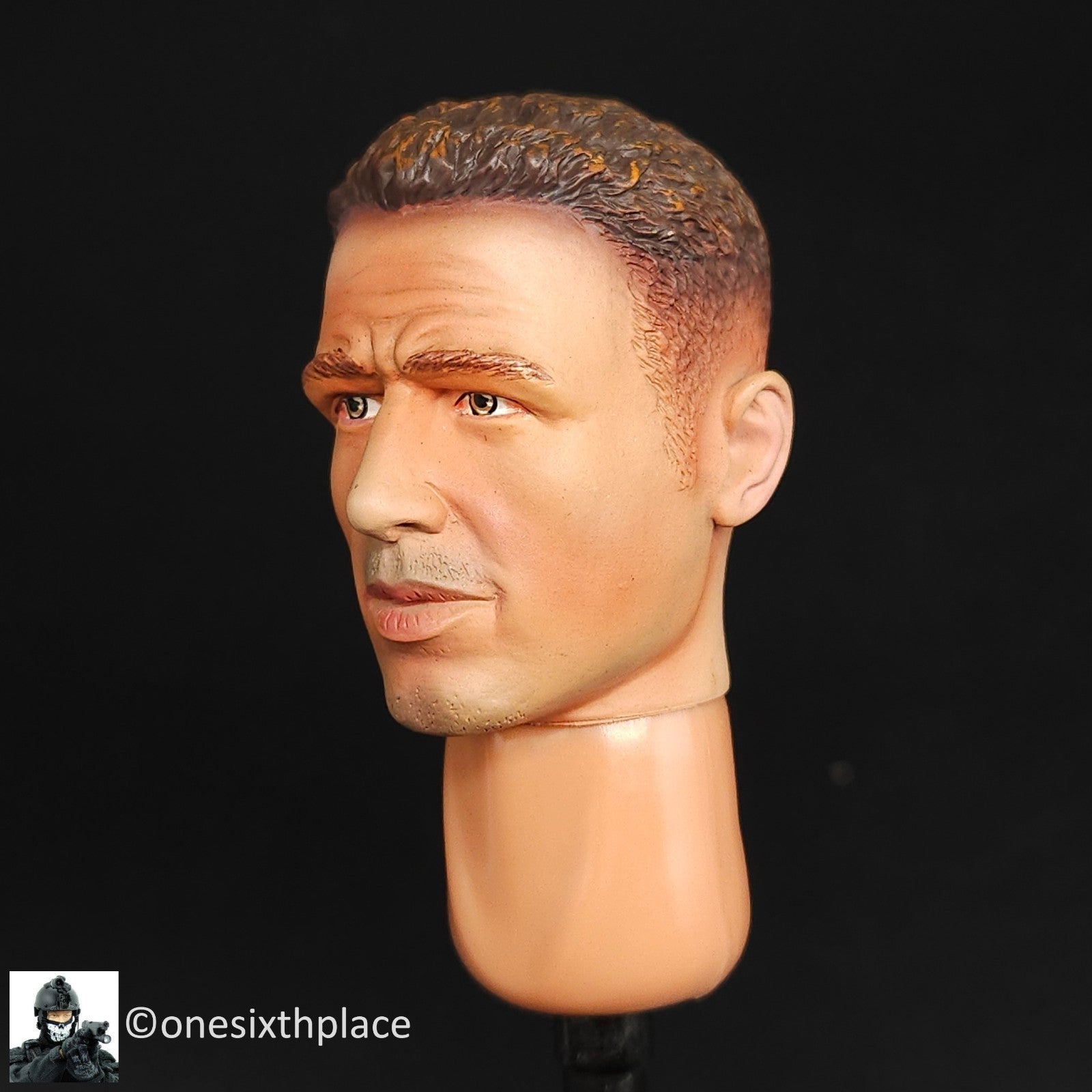 1:6 BBI Elite Force Asia Exclusive Male Head Sculpt for 12" Figures