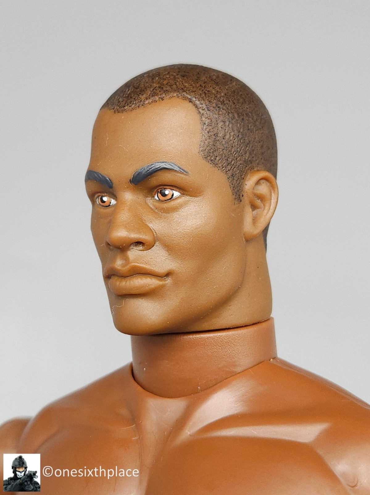 1:6  scale Hasbro GI Joe 1996 AA Black Male Nude Body for 12" Figures