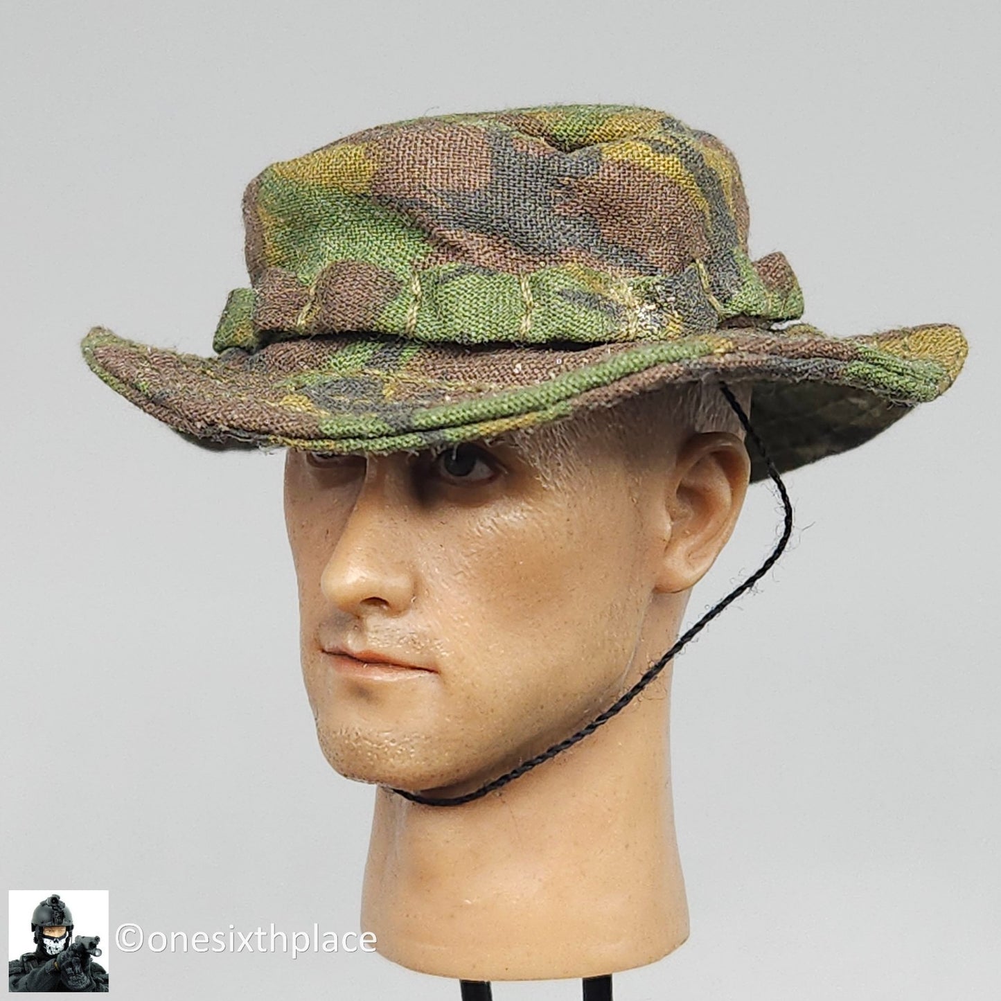 1:6 scale Barrack Sergeant British Woodland DPM Camo Boonie Hat for 12" Figures