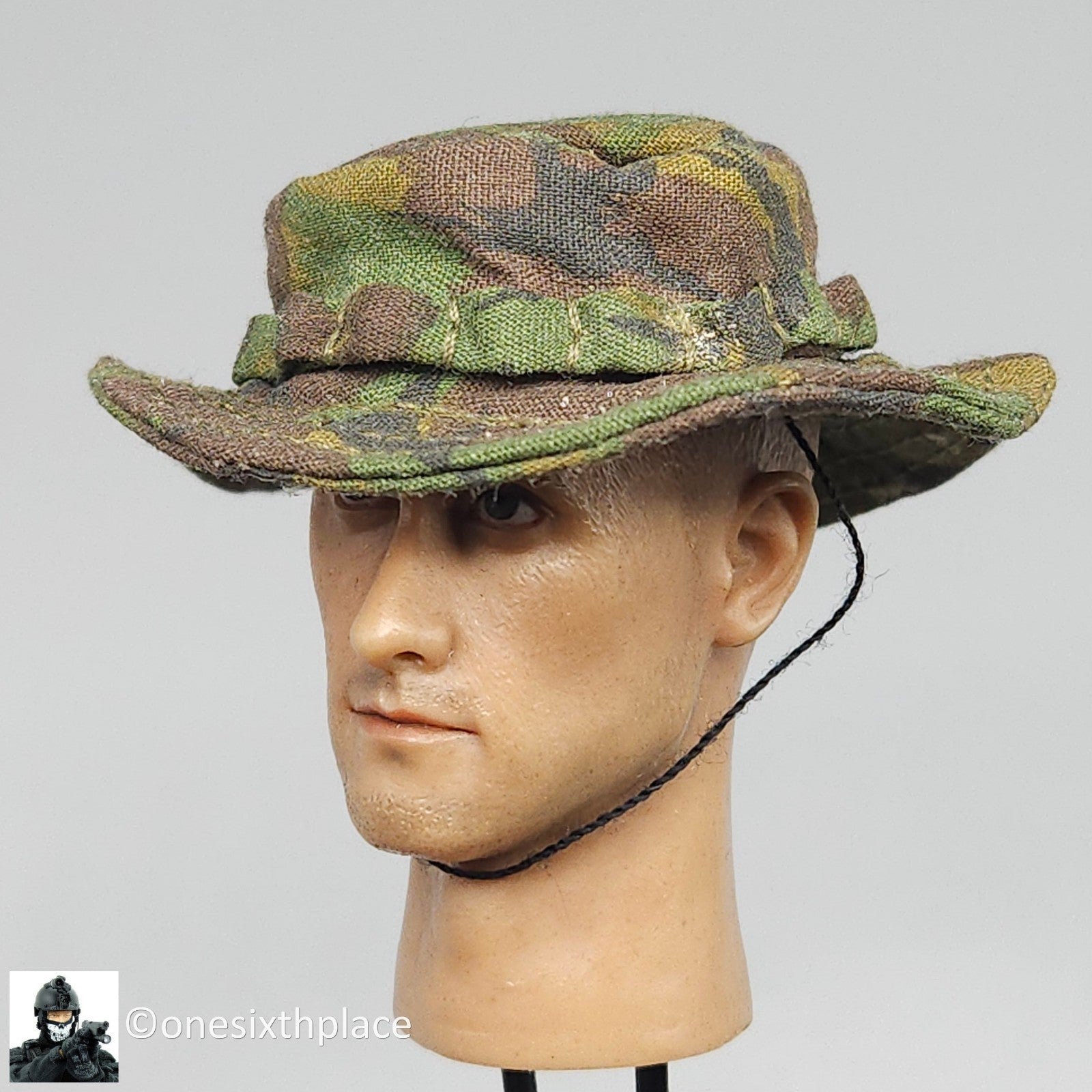 1:6 scale Barrack Sergeant British Woodland DPM Camo Boonie Hat for 12" Figures
