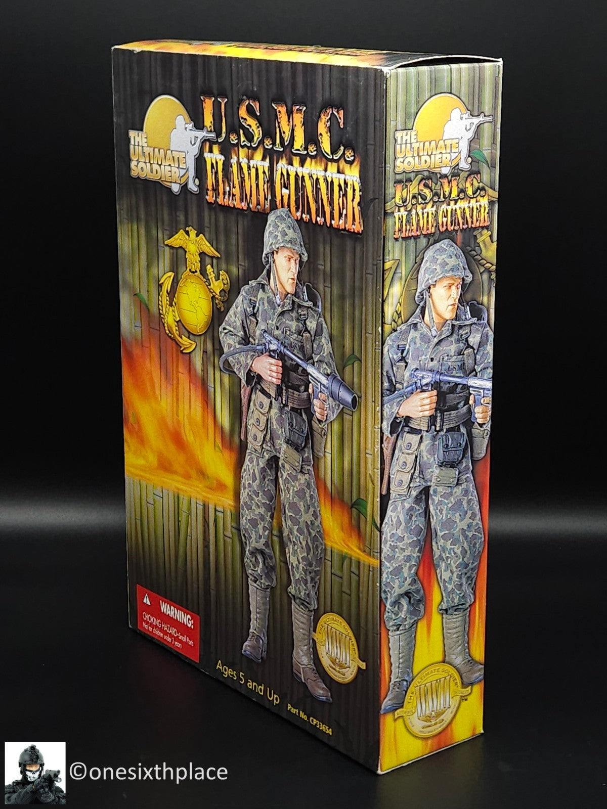 1:6 scale Ultimate Soldier WWII USMC Flame Gunner 12" Action Figure