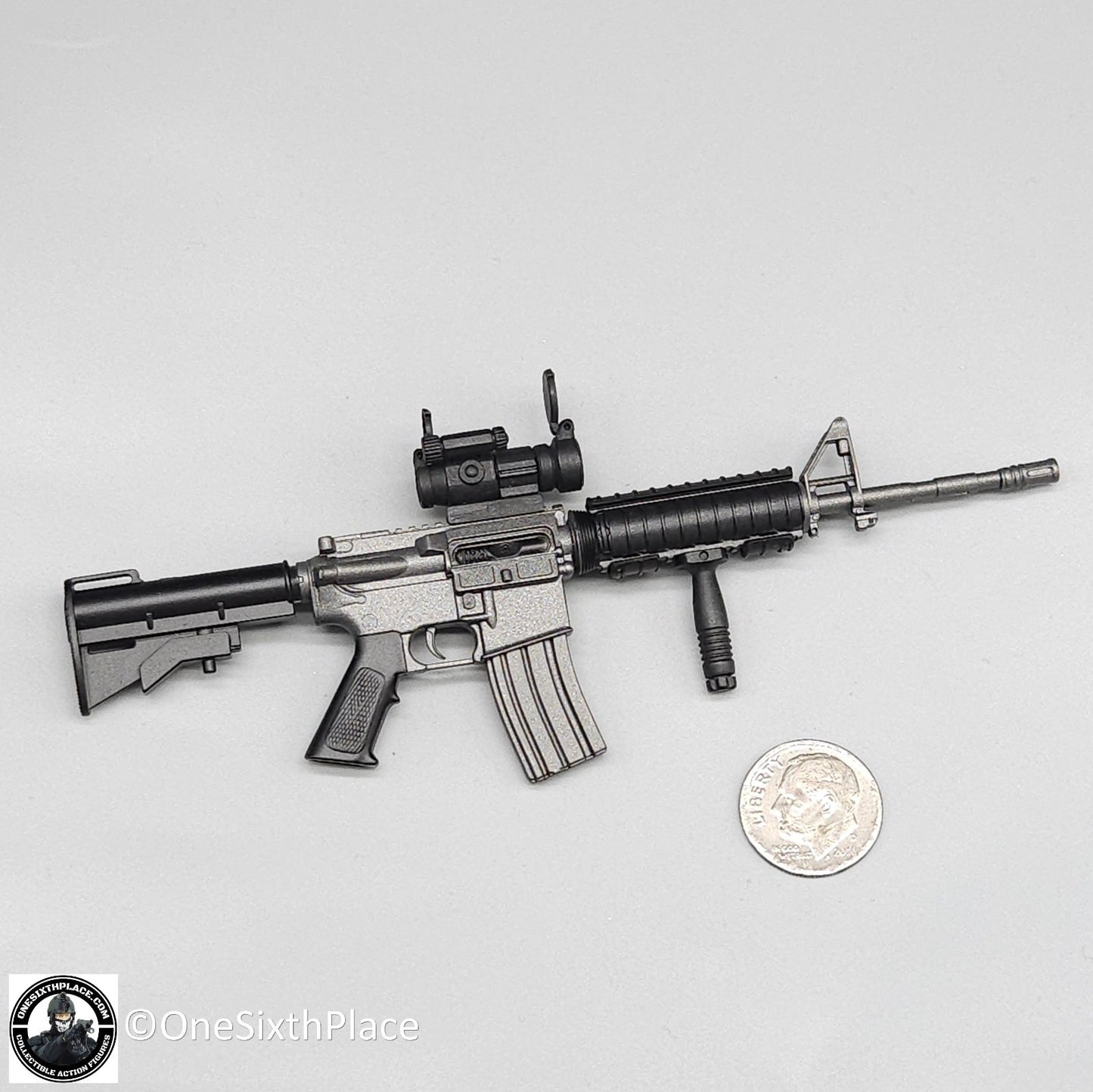 1:6 scale Dragon M4 Rifle w/ Aimpoint Sight for 12" Figures