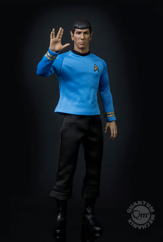 1:6 scale QMX Quantum Mechanix Star Trek Spock 12" Figure STR-0069