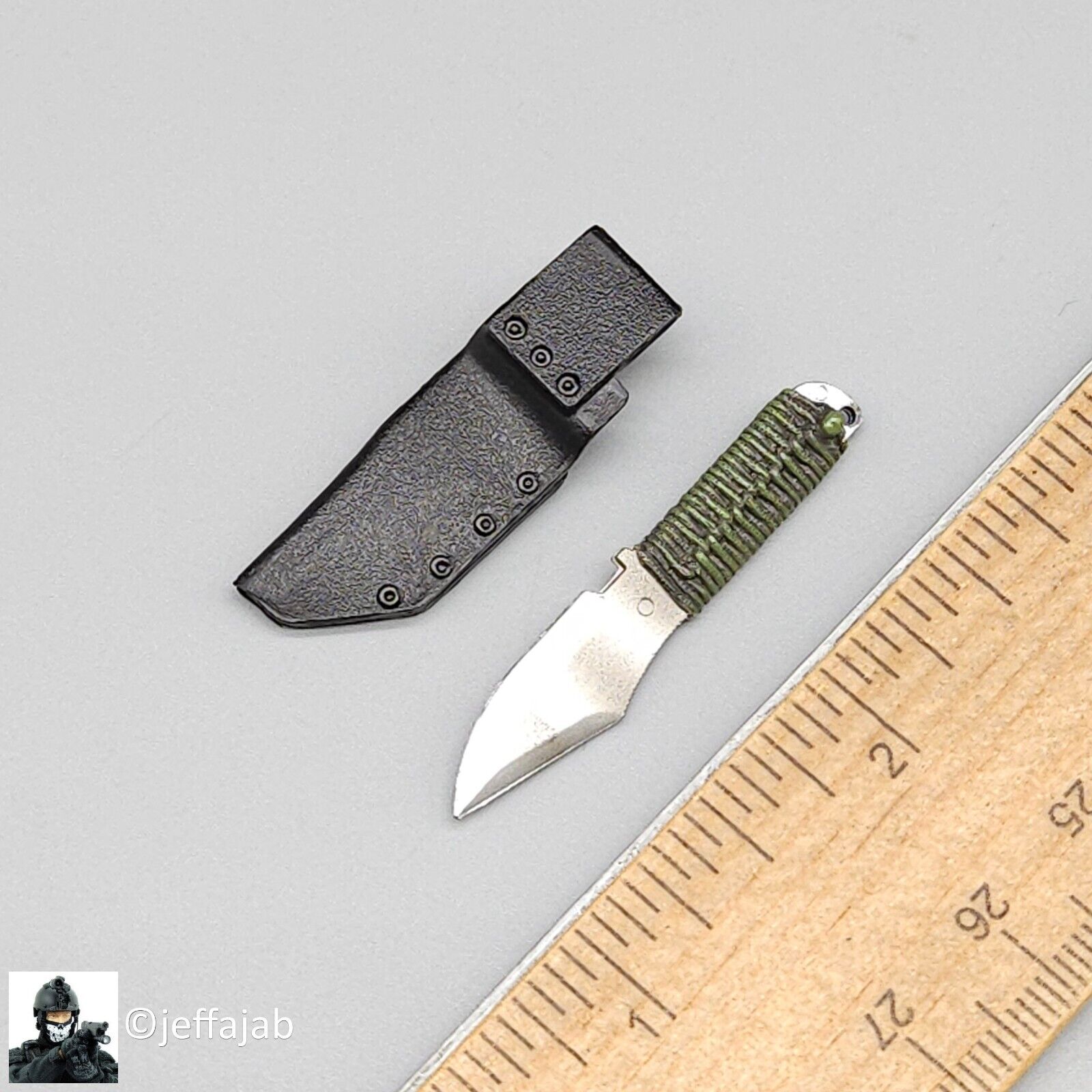 1:6 BBI USMC MEU 2nd Force Recon Chopper Combat Knife for 12" Figures