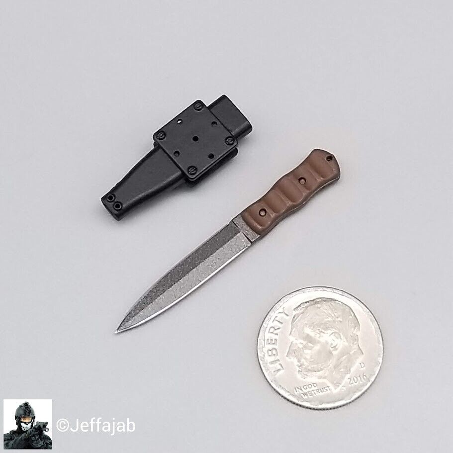 1:6 Easy & Simple PMC Urban Operation Sniper Dagger Knife for 12" Figures