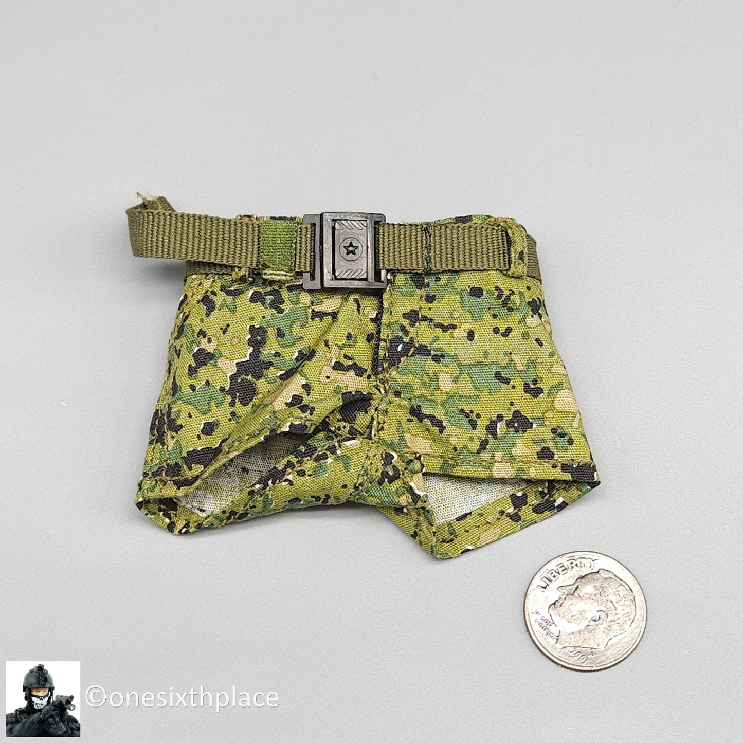 1:6 VS Toys Battlefield Girl Female Camo Shorts for 12" Figures