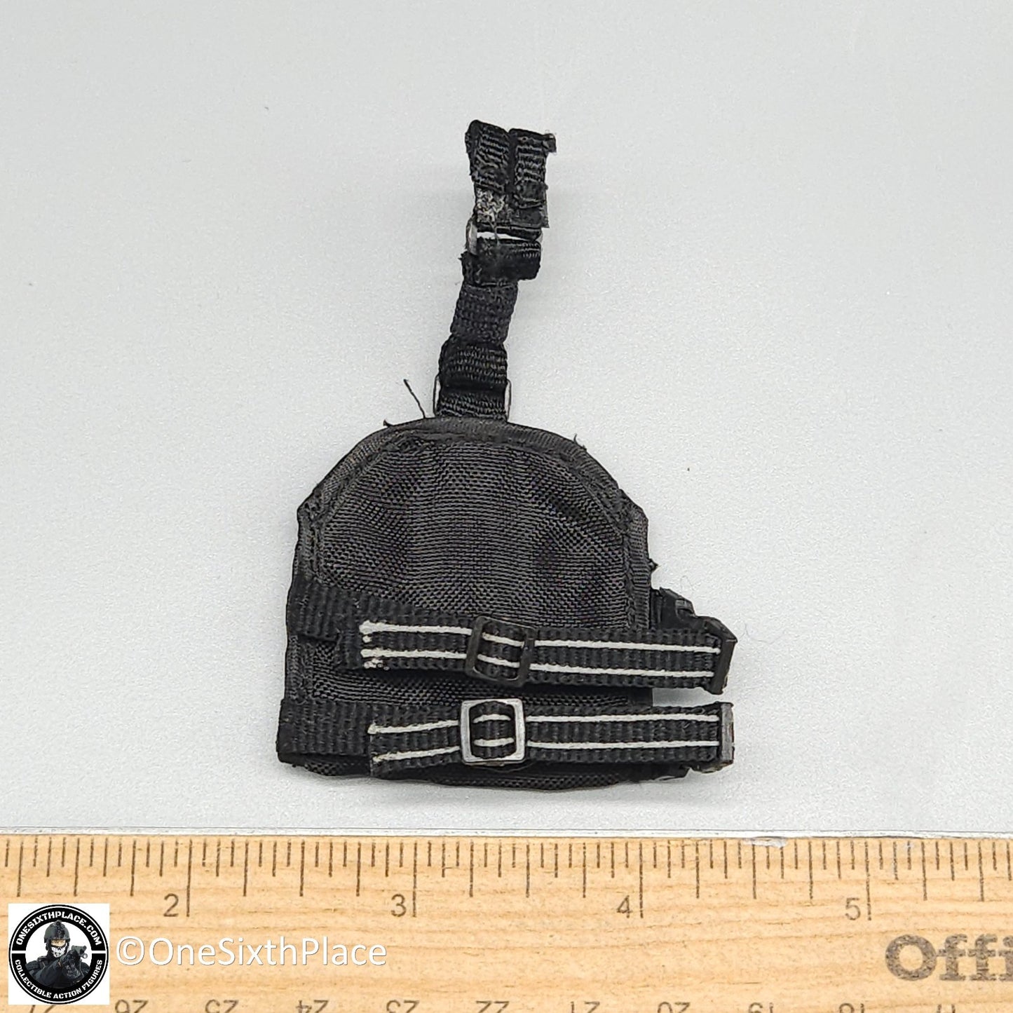 1:6 scale DiD SWAT Black Drop Leg MOLLE Panel READ NOTES for 12" Figures