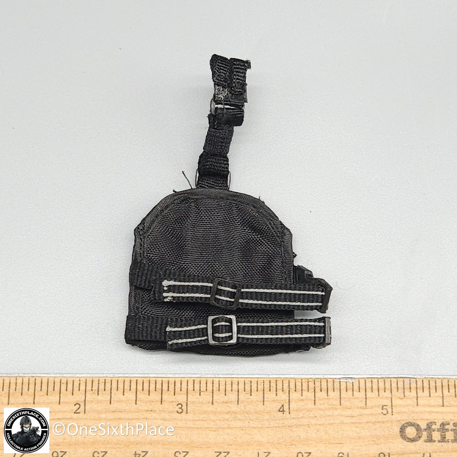 1:6 scale DiD SWAT Black Drop Leg MOLLE Panel READ NOTES for 12" Figures