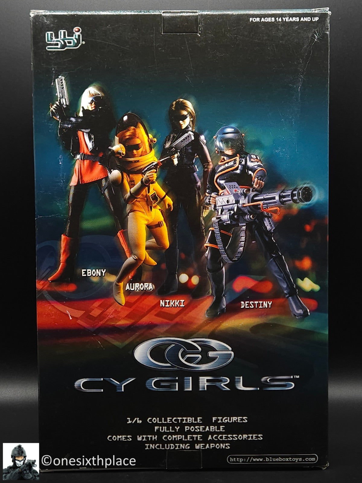 1:6 scale BBI Cy Girls Series 2 Destiny 12" Female Action Figure