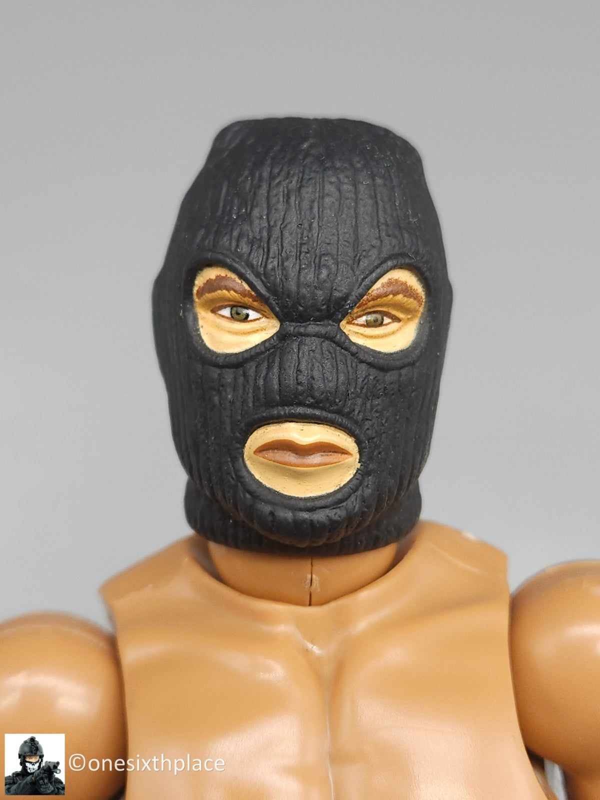 1:6 Ultimate Soldier Bad Guy Terrorist Masked Male Nude Body for 12" Figures