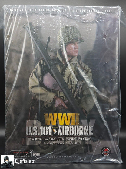 1:6 Soldier Story WWII US 101st Airborne 506th PIR Private Ryan 12" Figure