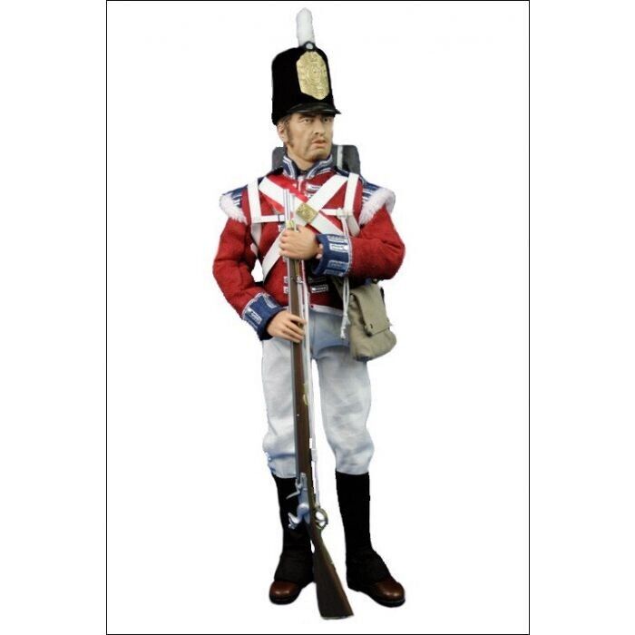 1:6 DiD British Bruce, Royal Scots, Line Infantry Regiment Male Head Sculpt