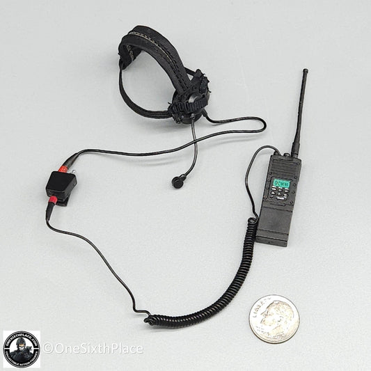 1:6 scale ACE SEAL Team 10 Radio w/ Headset for 12" Figures