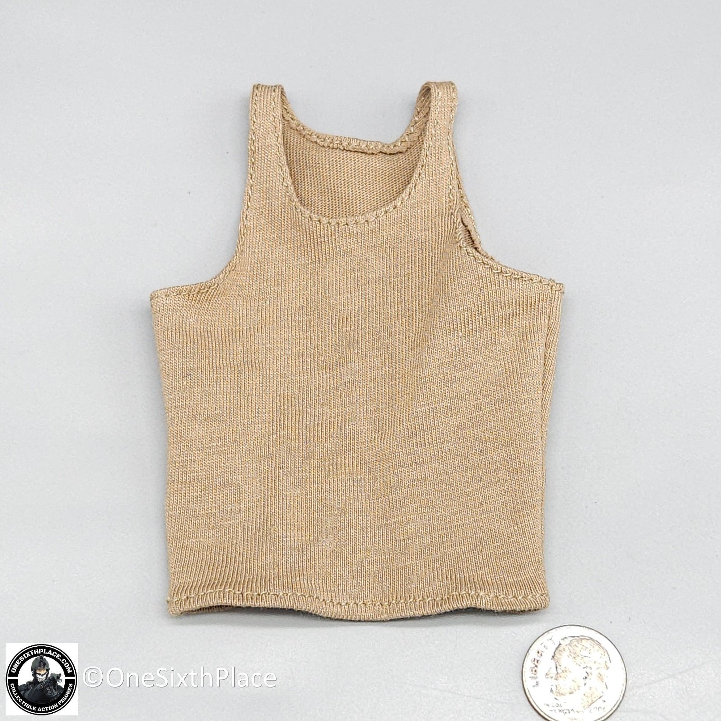 1:6 WWII US 2nd Armored Div Tank Loader "Coon Ass" T-Shirt 12" Figures