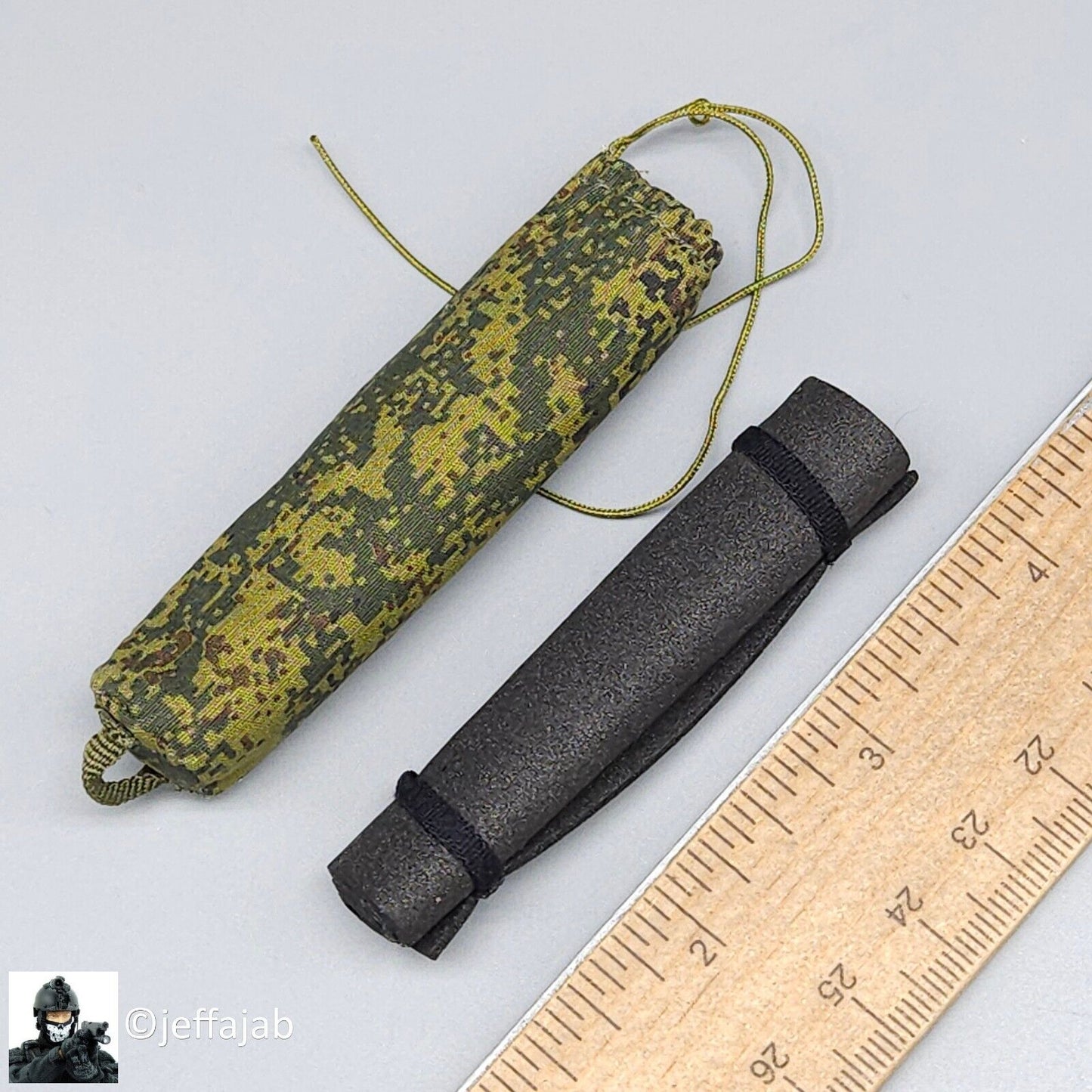 1:6 DamToys Russian Motorized Rifle Brigade Camo Bed Roll Pouch for 12" Figures