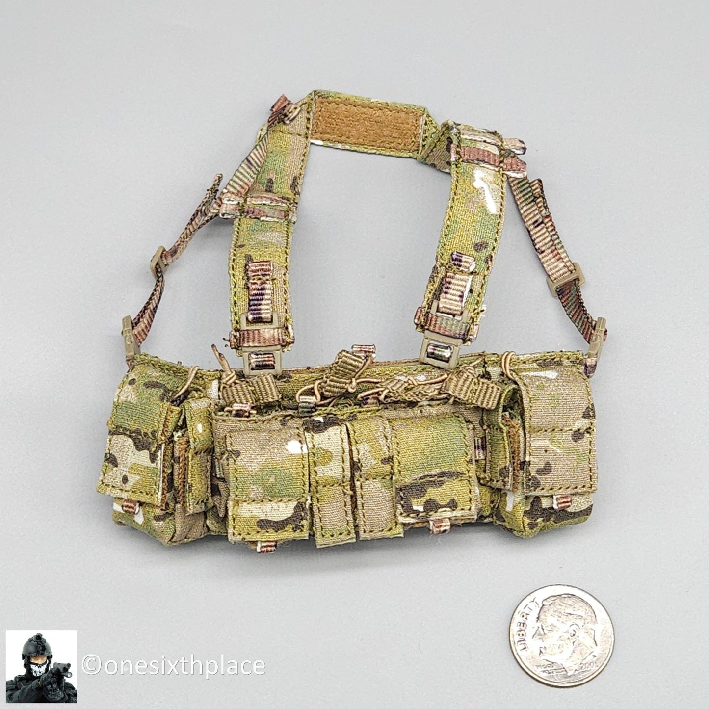 1:6 scale Easy & Simple Coalition Forces SAS Special Chest Rig for 12" Figures