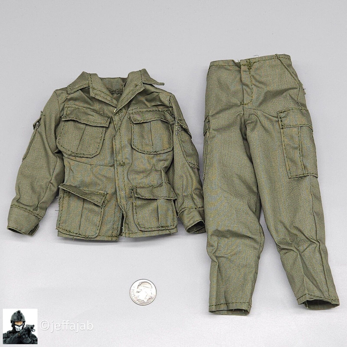 1:6 Ultimate Soldier Vietnam MACV-SOG Custom Field Uniform for 12" Figures