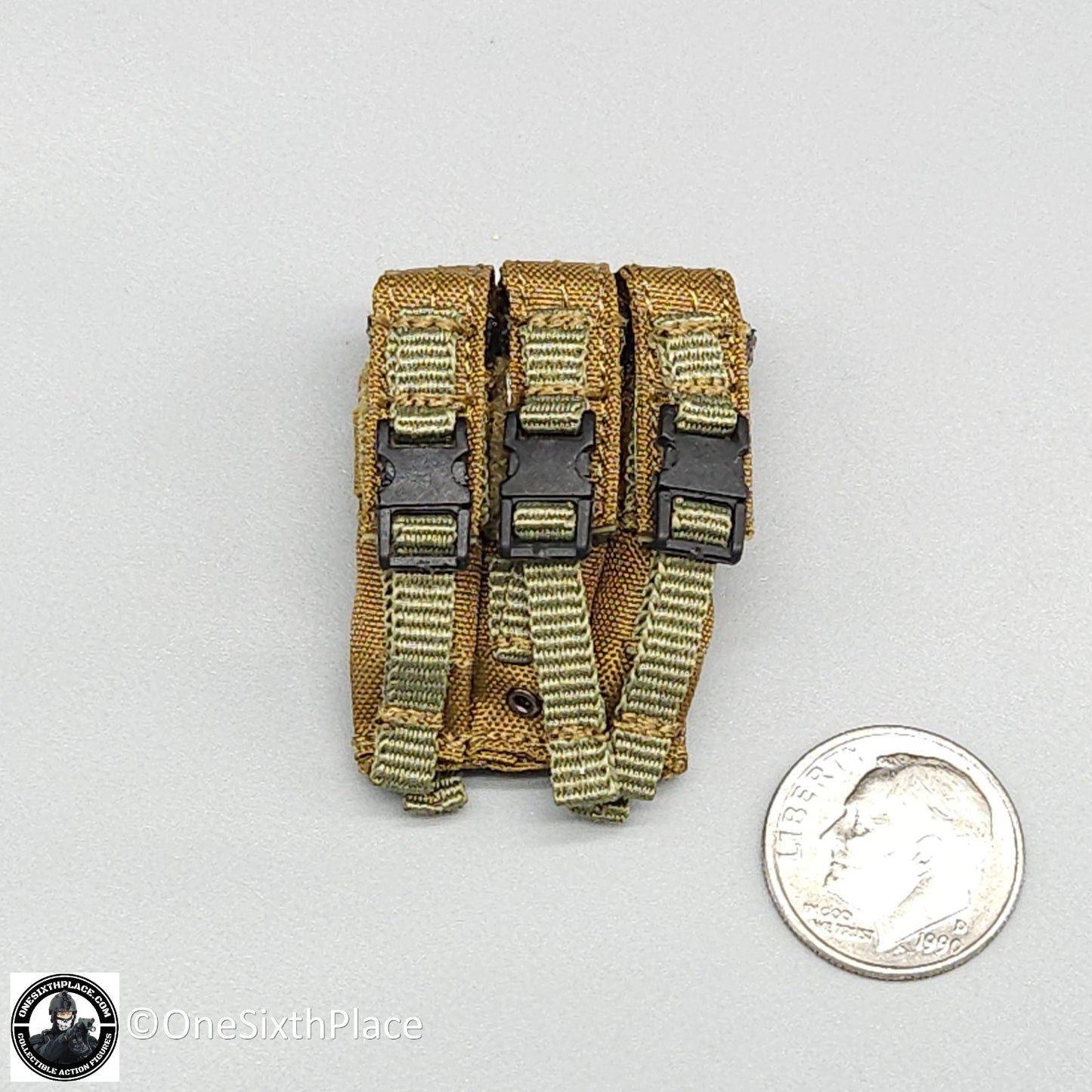 1:6 scale General's Armoury Bravo 7-1 Kill or Capture Triple SMG Mag Pouch