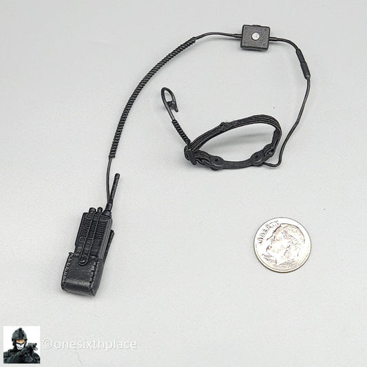 1:6 scale Dragon DEVGRU Shane Radio w/ Throat Mic for 12" Figures