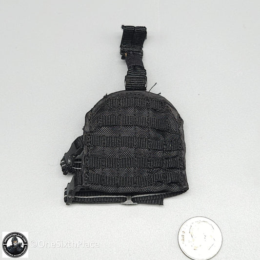 1:6 scale DiD SWAT Black Drop Leg MOLLE Panel READ NOTES for 12" Figures