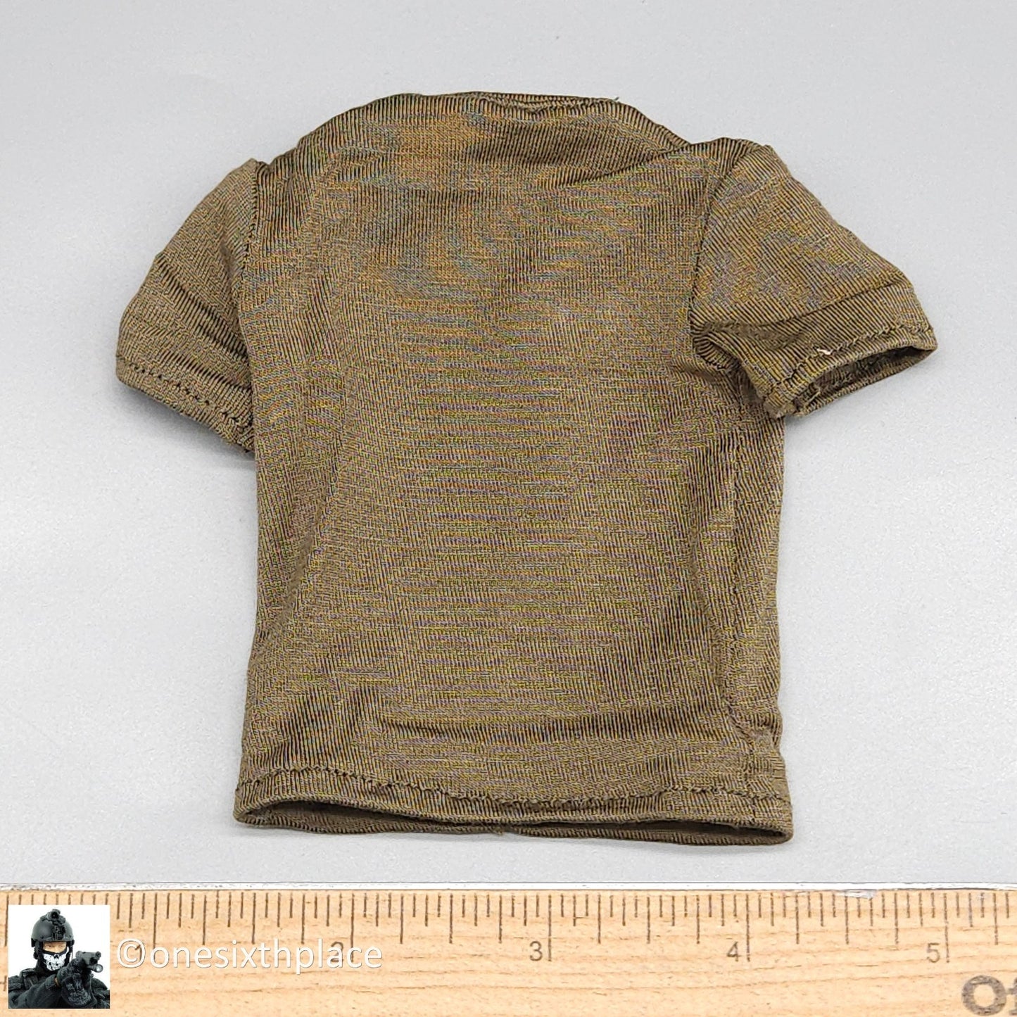 1:6 Ujindou Vietnam US Army 25th Infantry Division OD Green T-Shirt 12" Figures