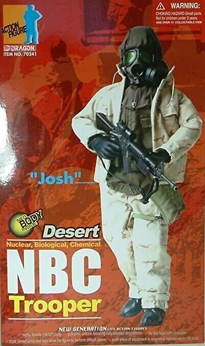 1:6 Dragon "Josh" NBC Marking Kit w/ Warning Flags 12" GI Joe Army DamToys BBI 