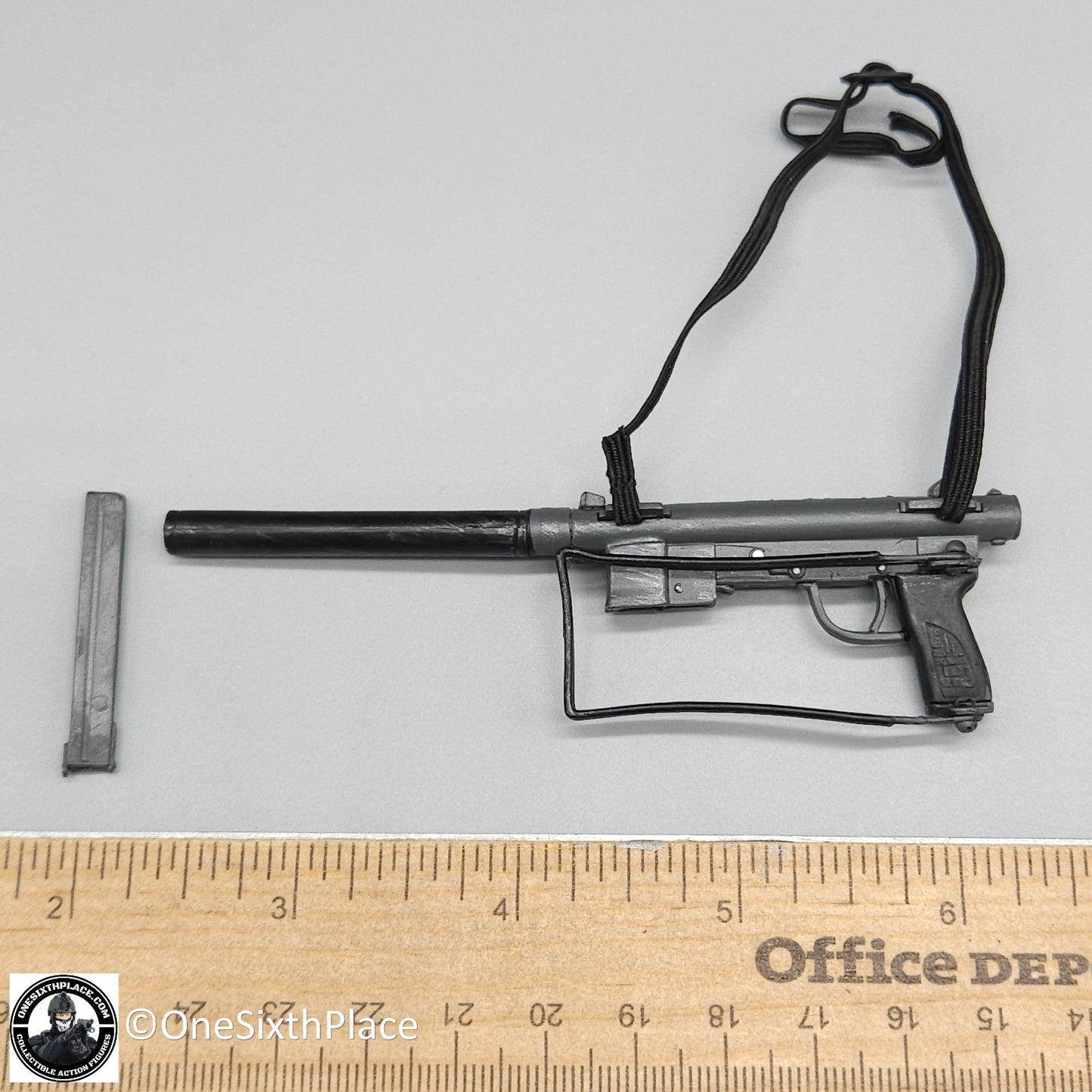 1:6 Ultimate Soldier Vietnam SEAL S&W Model 76 Suppressed SMG for 12" Figures