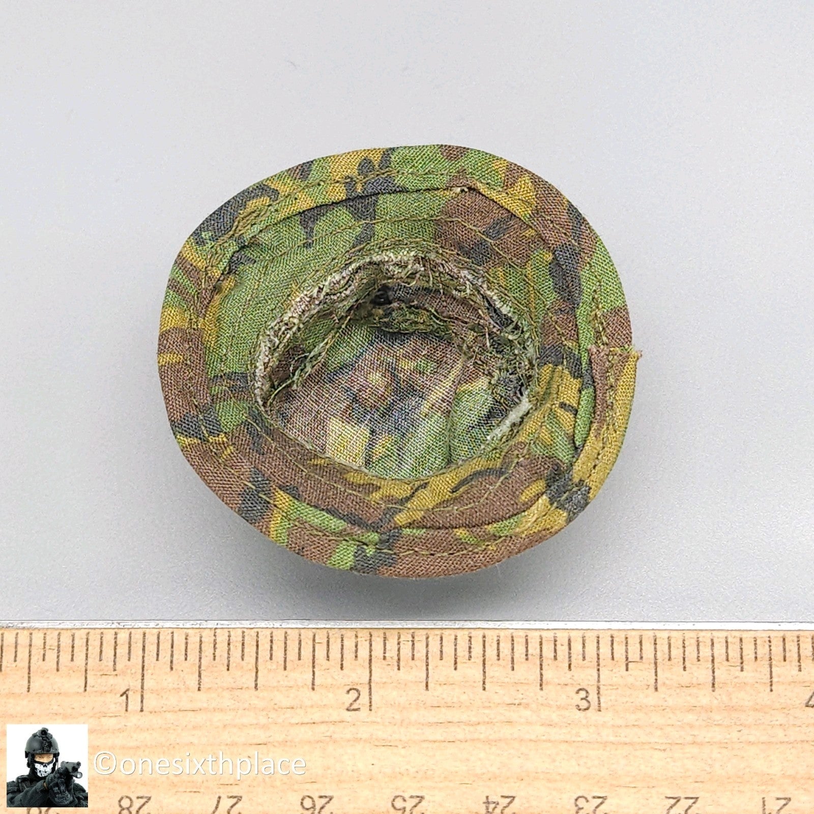 1:6 scale Barrack Sergeant British Woodland DPM Camo Boonie Hat for 12" Figures