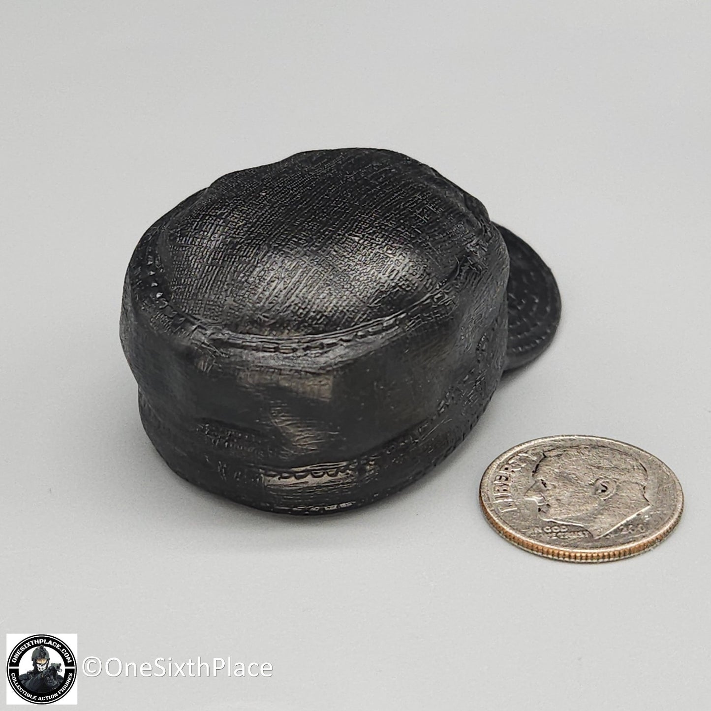 1:6 scale Hasbro GI Joe Molded Black Cap Hat for 12" Figures Ranger PMC