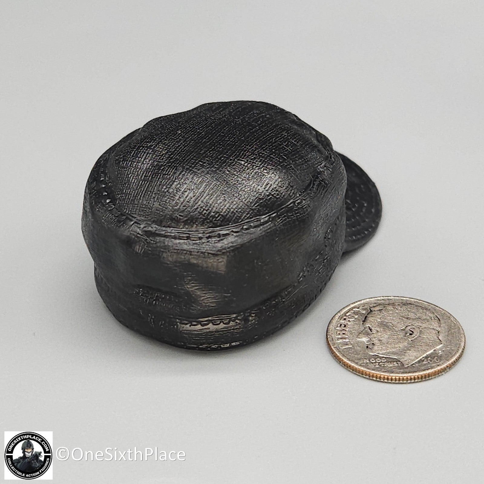 1:6 scale Hasbro GI Joe Molded Black Cap Hat for 12" Figures Ranger PMC