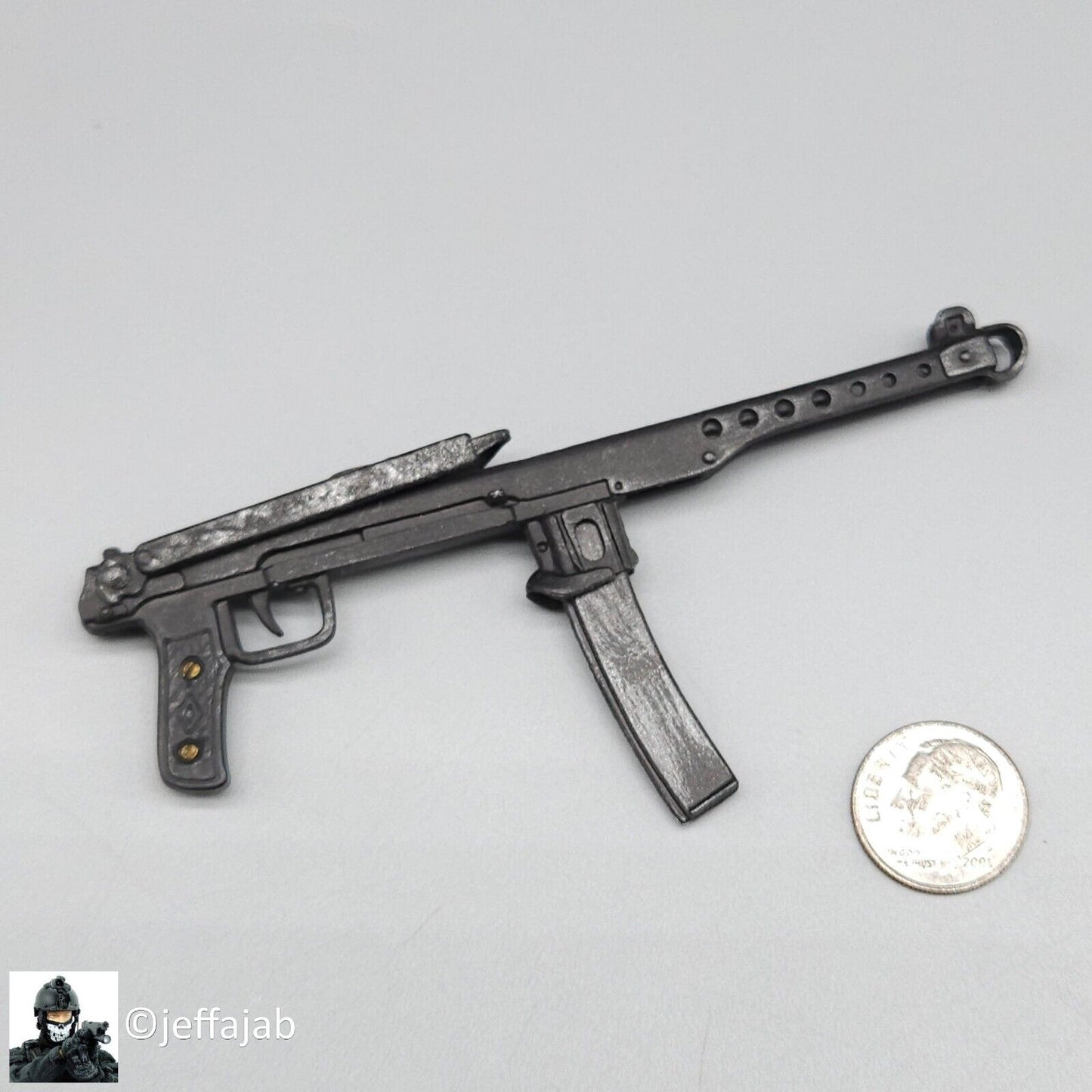 1:6 Vietnam Viet Cong PPS Type 54 Submachine Gun 12" Figures Russian