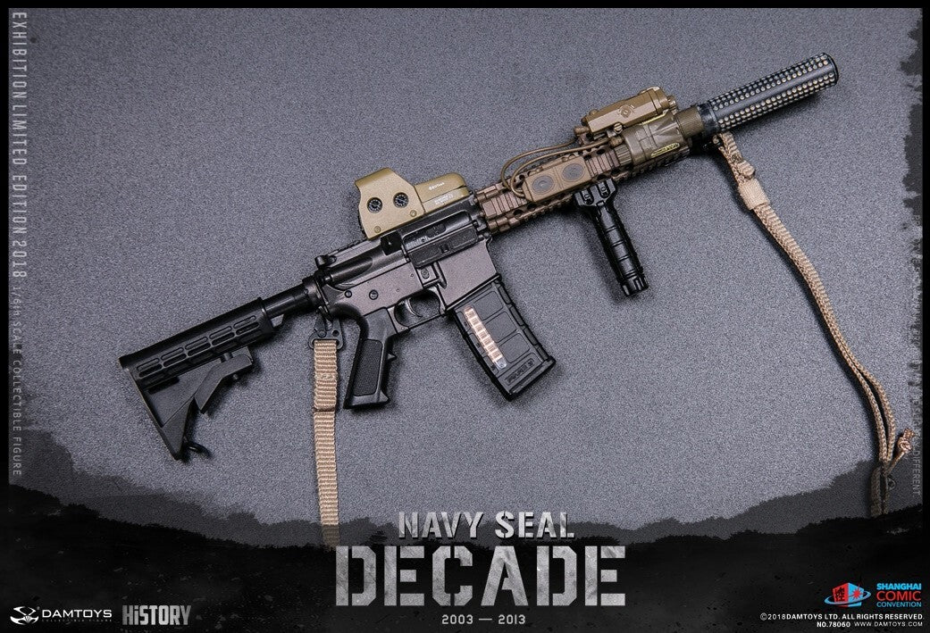 1:6 scale DamToys Decade of Navy SEALs Rifle M3X Gun Light for 12" Figures