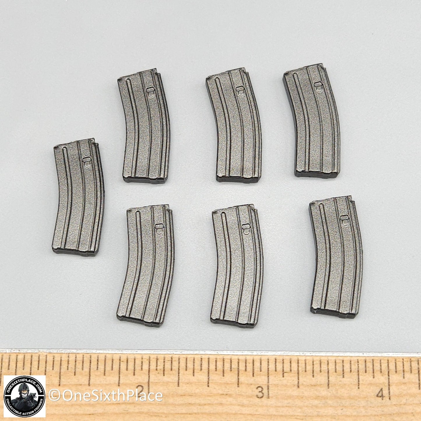 1:6 scale Ujindou US SEAL Team Rifleman in Vietnam 30rd M16 Ammo Mags (x7)