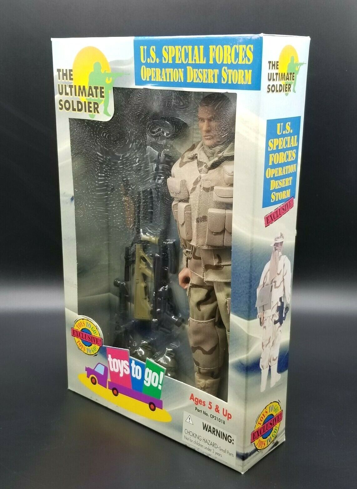 1:6 Ultimate Soldier US Special Forces Operation Desert Storm 12" Action Figure