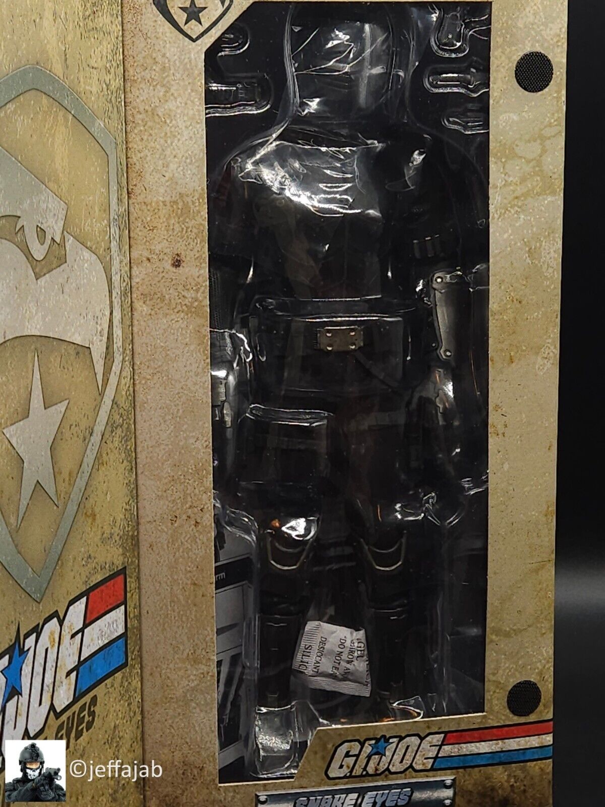 1:6 scale 3A ThreeZero GI Joe Snake Eyes 12" Figure 3A-3Z0215 ThreeA