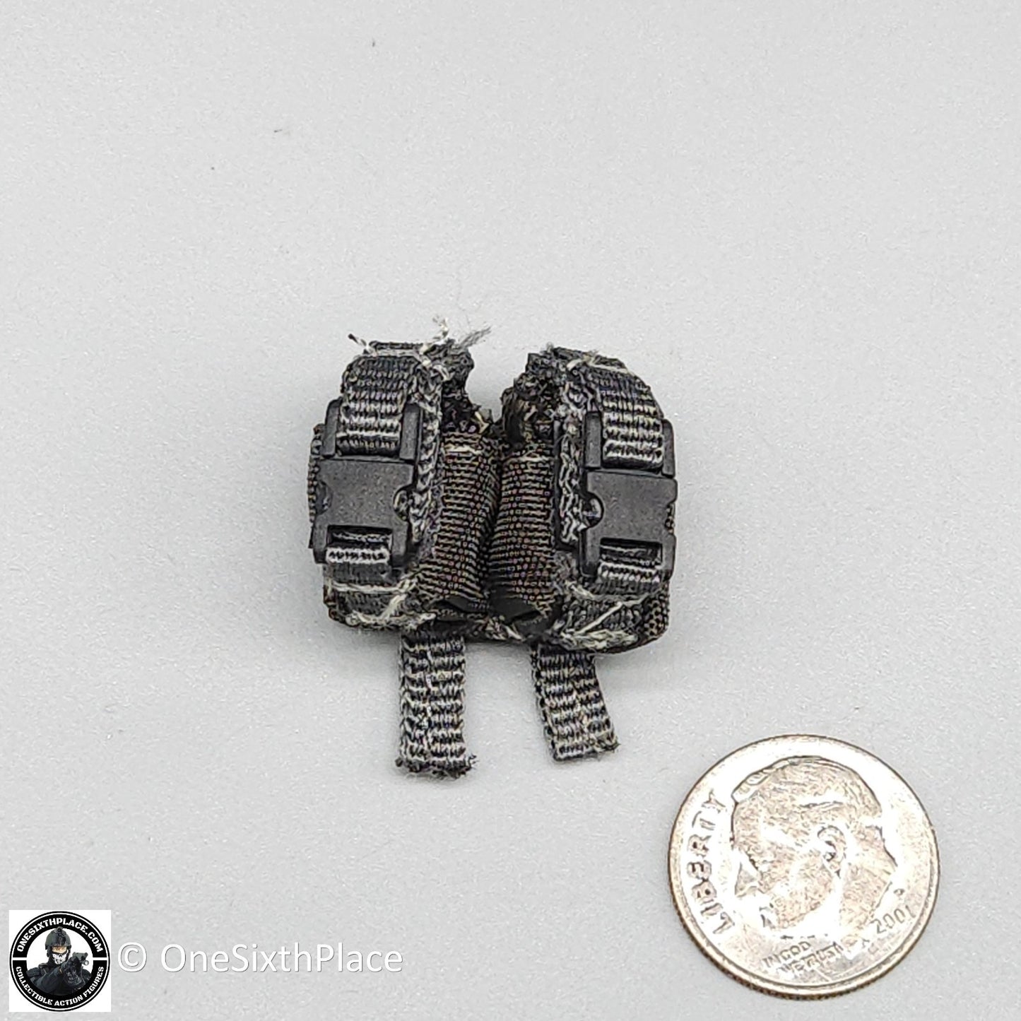 1:6 scale Easy & Simple ZERT Juggernaut Sully Gray 2-Cell Grenade Pouch