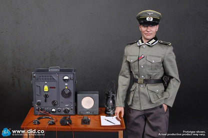 1:6 DiD WWII German Radio Operator Gerd Male Head Sculpt for 12" Figures D80133