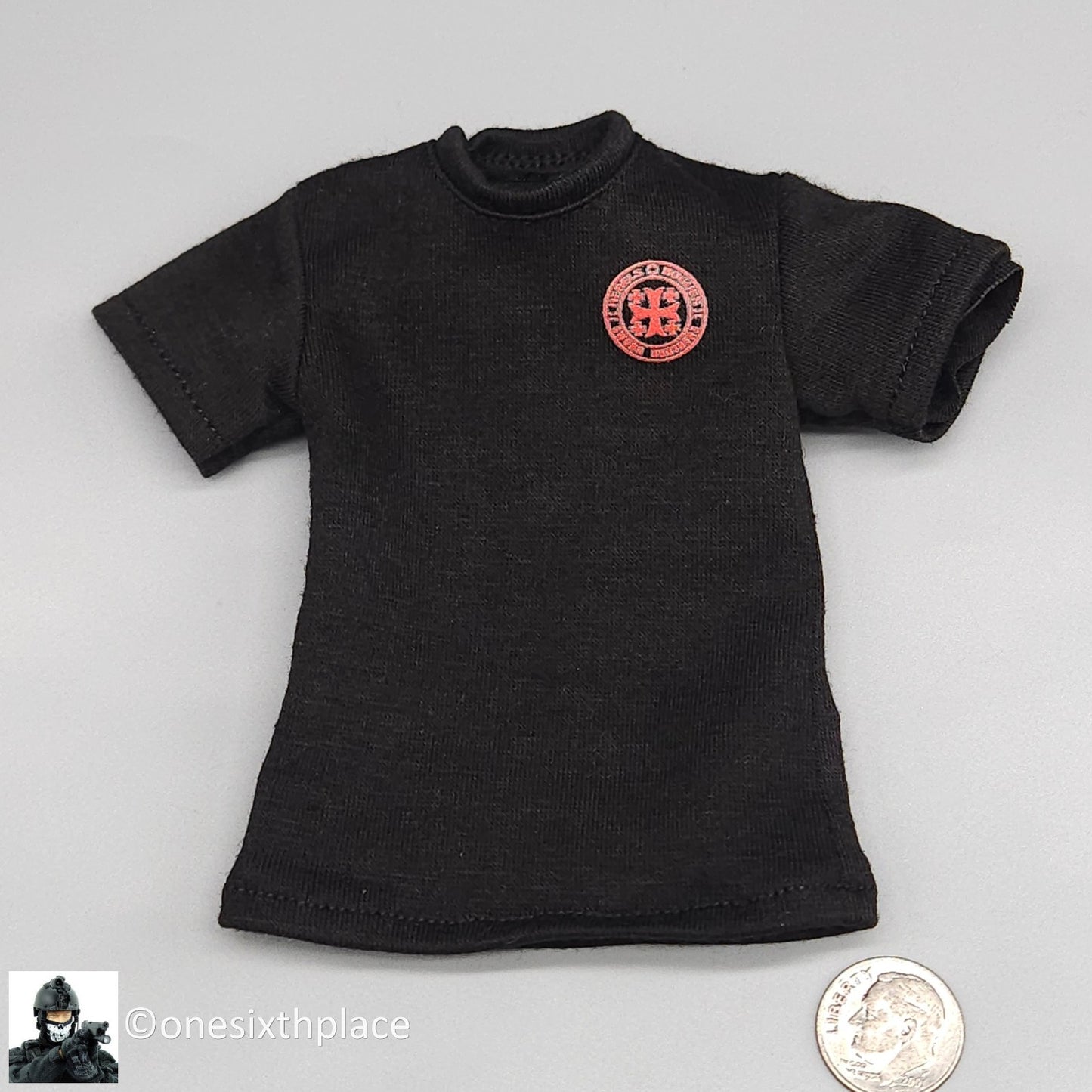 1:6 Easy & Simple ZERT Super Death Squad One Way Ticket T-Shirt for 12" Figures