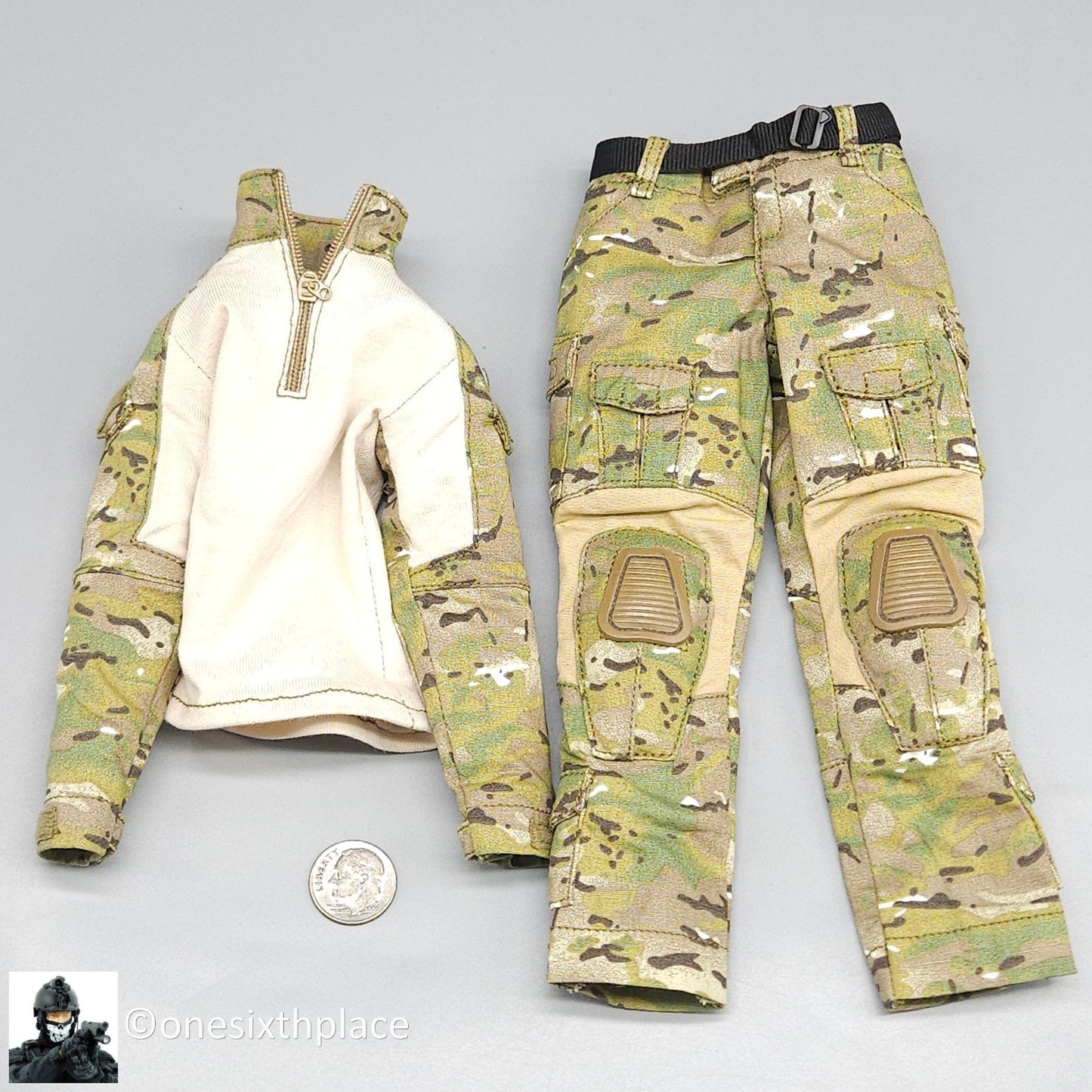 1:6 scale Easy & Simple Russian ALPHA Team Leader Multicam Uniform 12" Figures