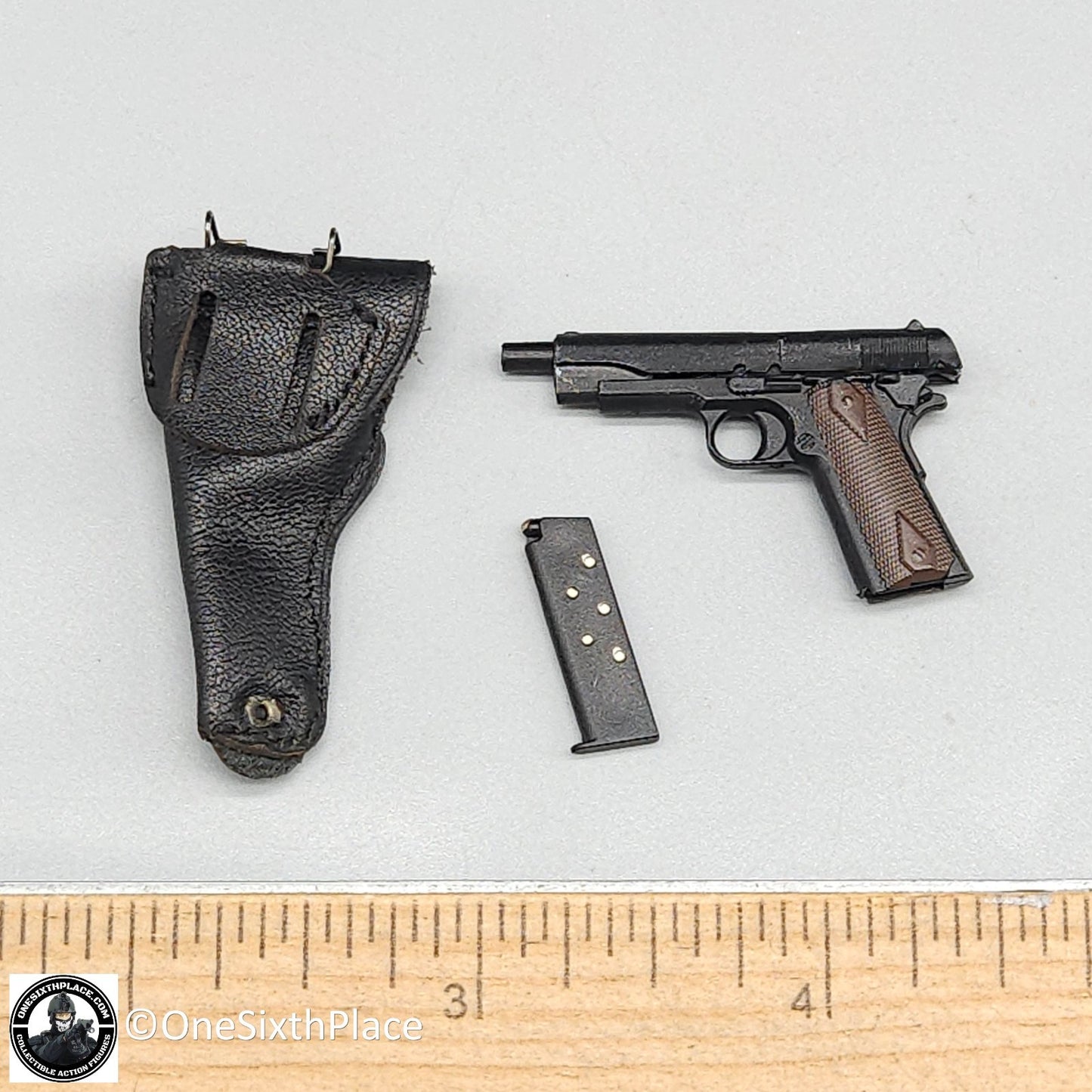 1:6 scale DiD Vietnam US Army Colonel James 1911 Pistol & Holster for 12" Figure