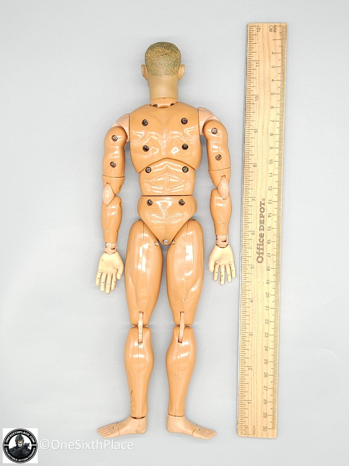 1:6 scale Toy Soldier USMC Recon Male Body w/ Head & Bendy Hands 12" Figure