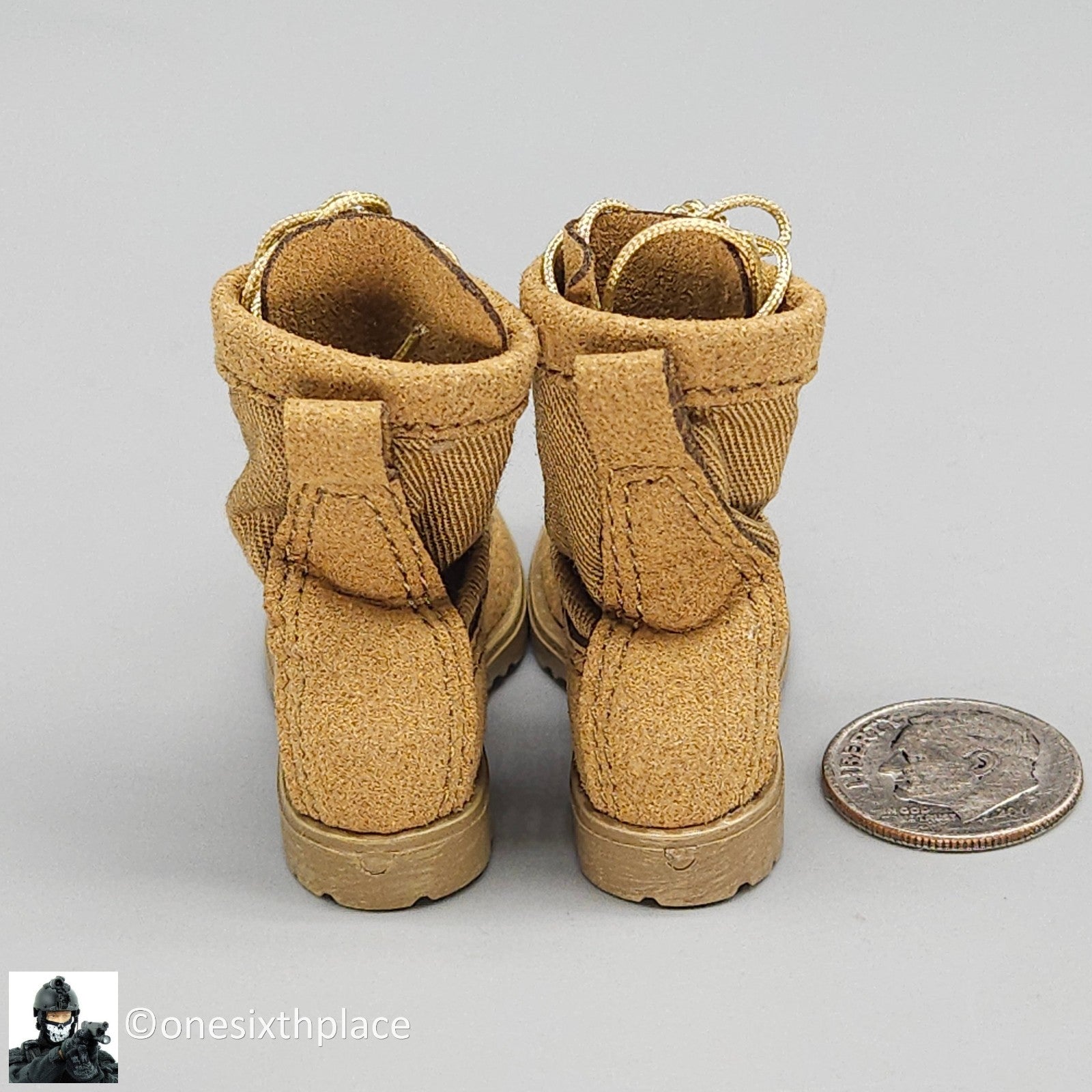 1:6 scale Easy & Simple Russian ALPHA Team Leader Combat Boots for 12" Figures