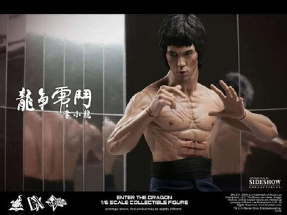 1:6 scale Hot Toys DX04 Bruce Lee Enter the Dragon Deluxe Set 12" Figure