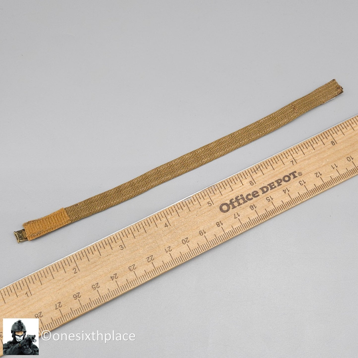 1:6 DamToys 31st MEU Force Reconnaissance Platoon Tan MOLLE Belt for 12" Figures