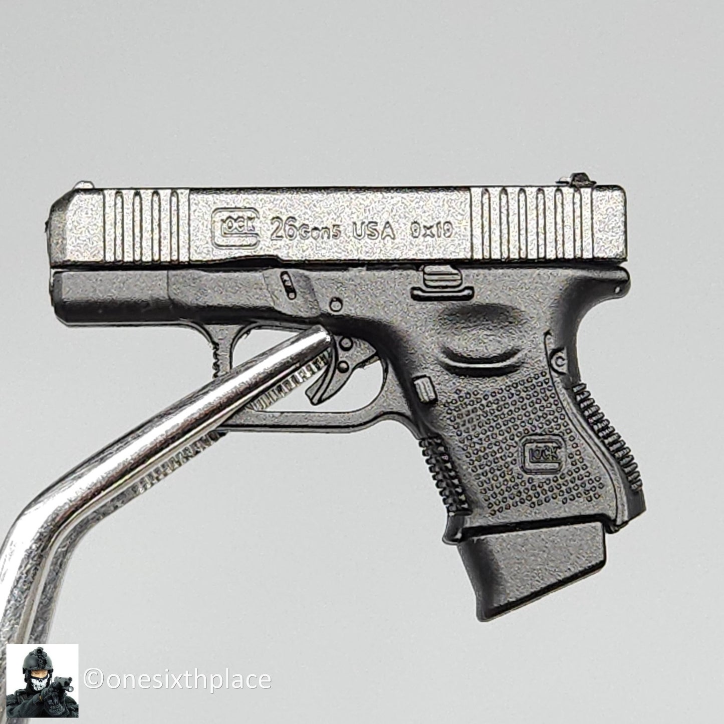 1:6 scale Easy & Simple Coalition Forces Subcompact Pistol 12" Figures 26065SC