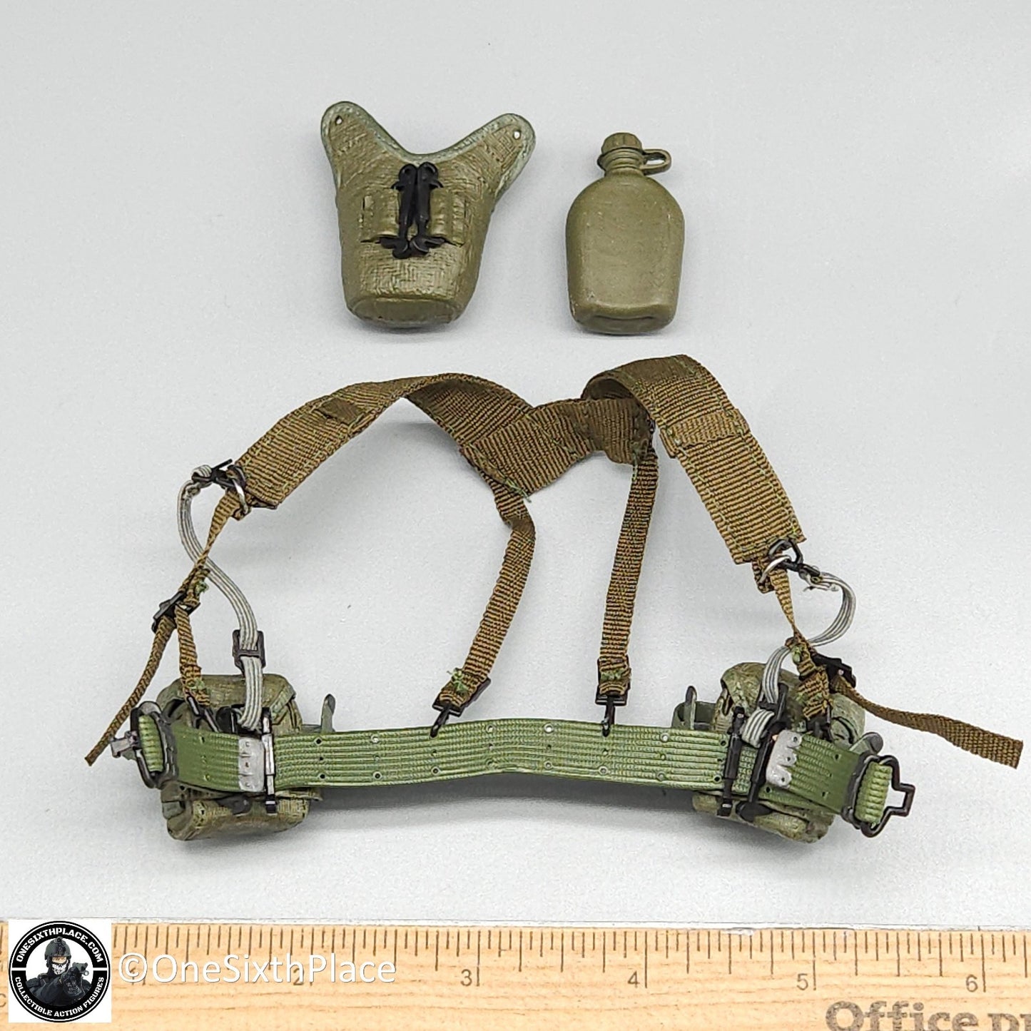 1:6 scale Dragon Vietnam US Lt Col Moore M56 Belt & Pouch Set for 12" Figures