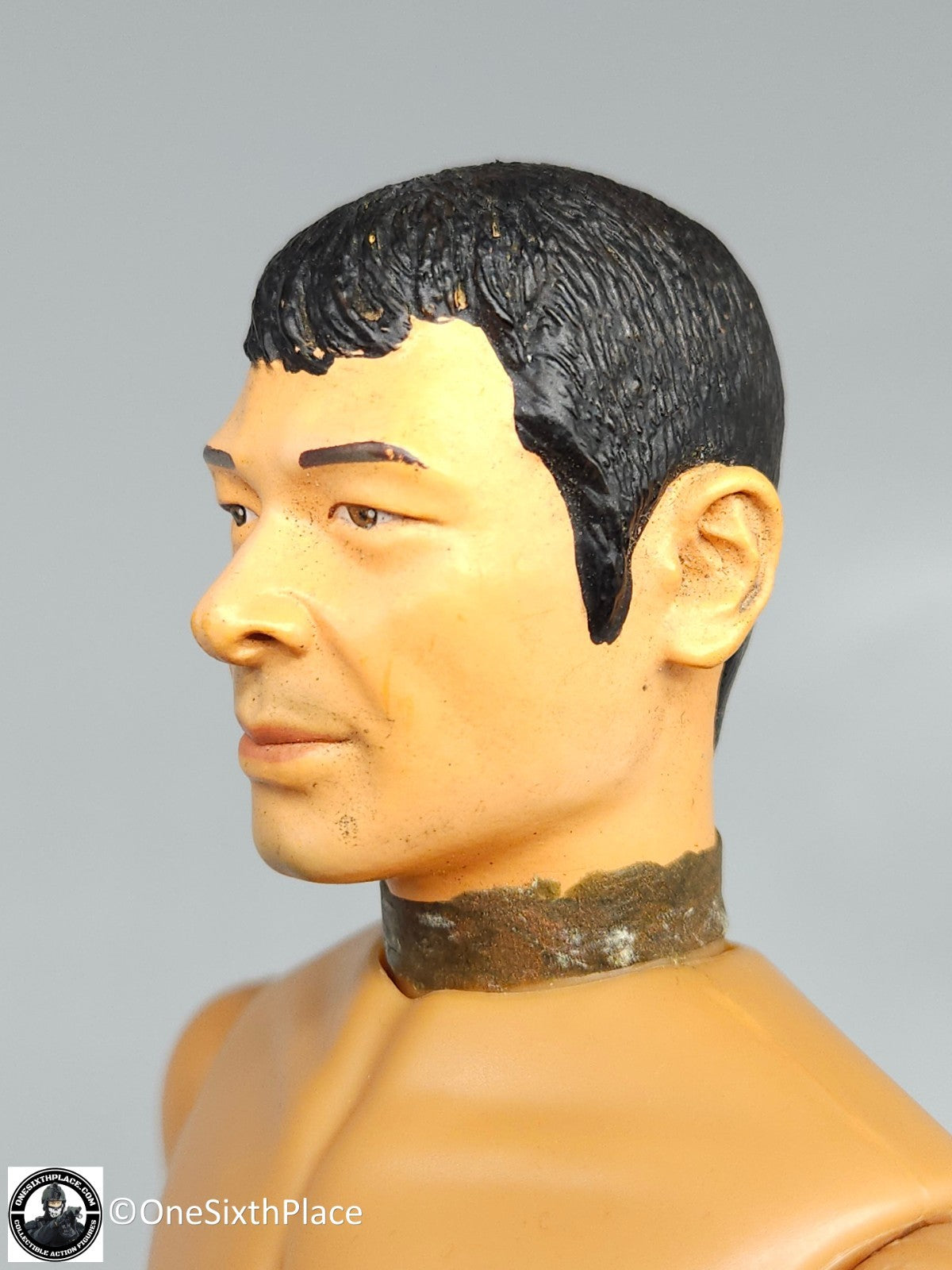 1:6 scale Dragon SDU Liam Asian Male Body & Head USED READ NOTES 12" Figure