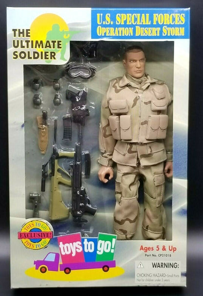 1:6 Ultimate Soldier US Special Forces Operation Desert Storm 12" Action Figure