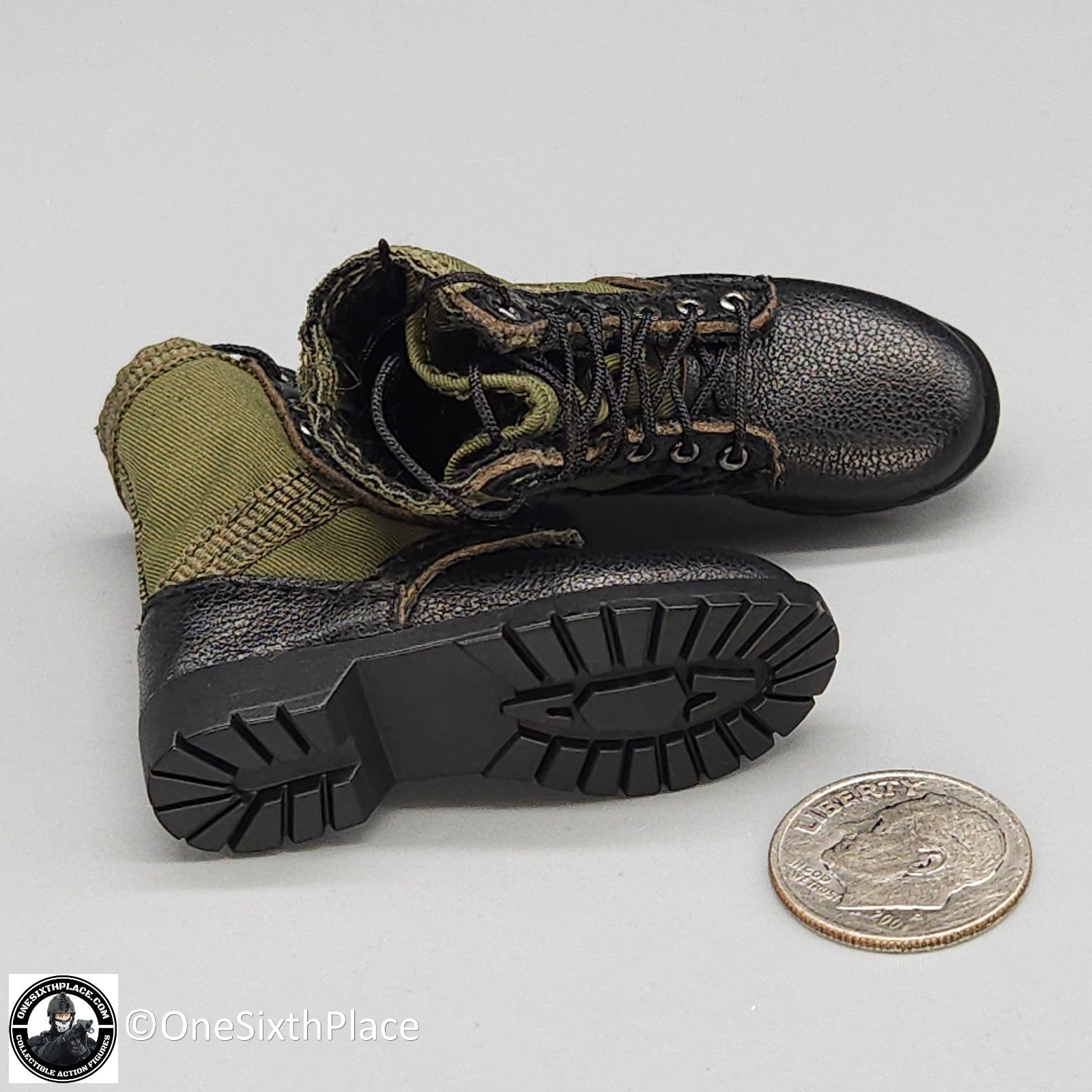 1:6 scale DiD Vietnam US Army Colonel James Jungle Boots for 12" Figures