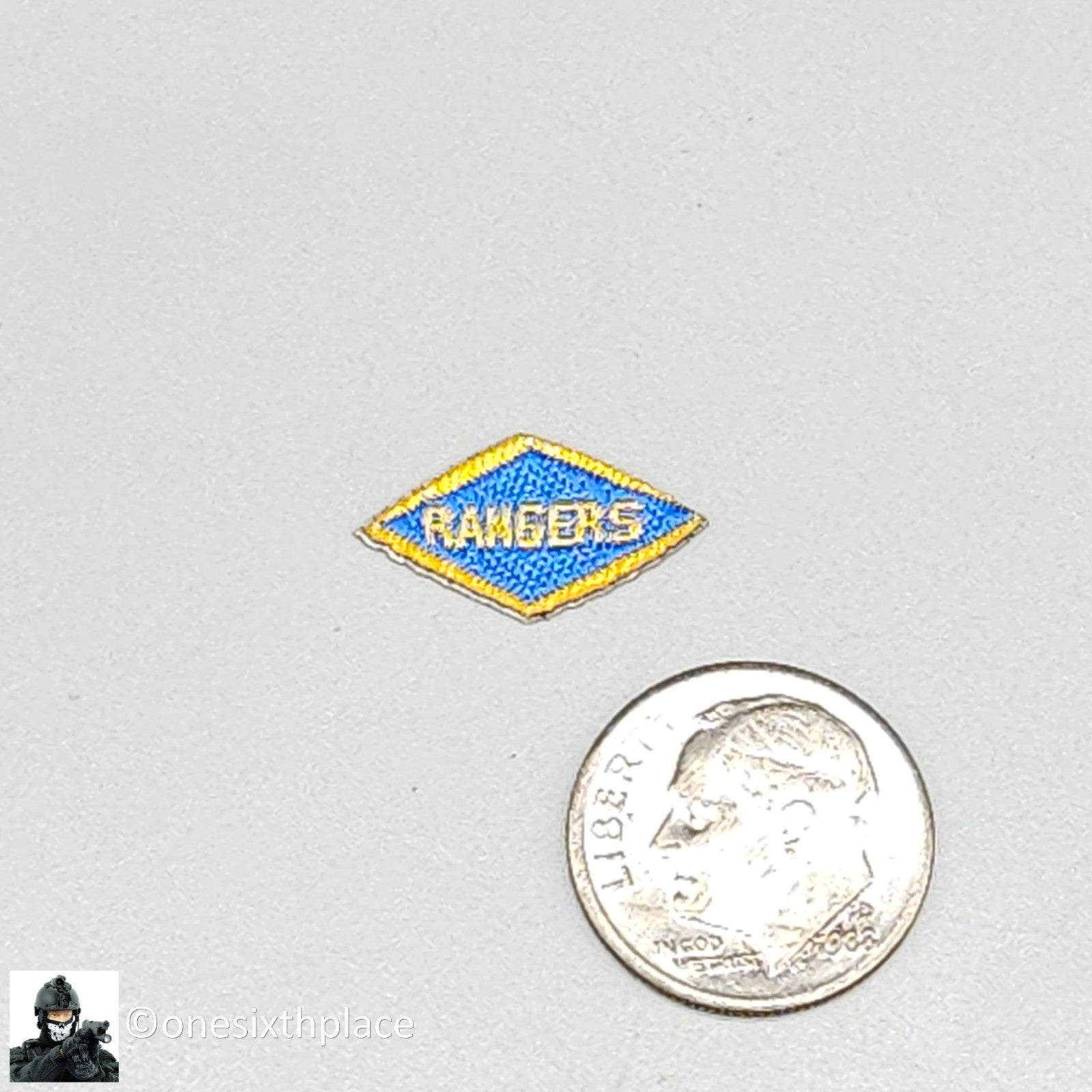 1:6 scale DiD WWII US 2nd Ranger Battalion Medic Wade Unit Patch for 12" Figures